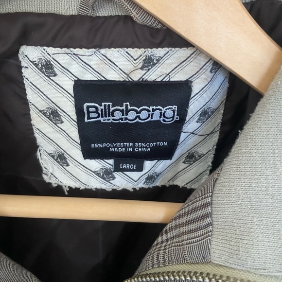 Billabong Plaid Coat - Picture 6 of 6